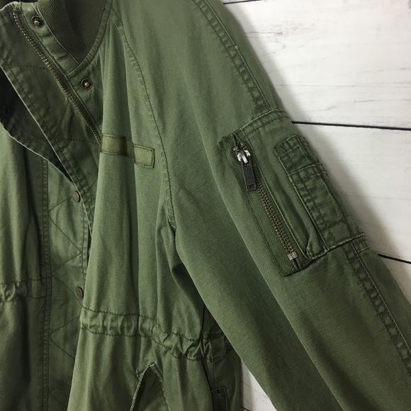 Gap Women’s Utility Bomber Jacket XS Petite - Picture 4 of 12